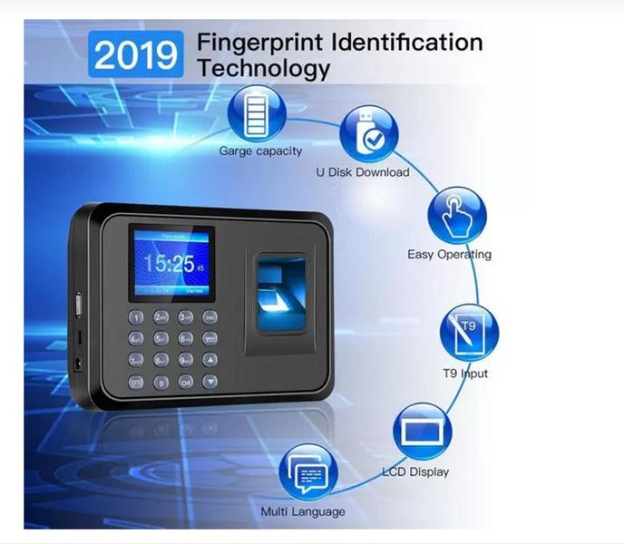 Imagem de MDK-300 relógio de ponto com leitor de biometria