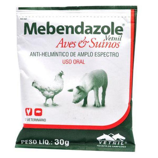 Imagem de Mebendazole Evelope de 30 Gr - Vetnil ( Vermifugo P/ Aves, Suínos )