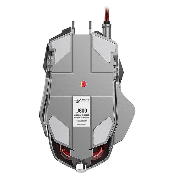 Mecânico Definir O Jogo Usb Com Fio 6400dpi Ajustável Gaming Mouse Ratos Para Pc - HUOGUO Imagem de Mecânico Definir O Jogo Usb Com Fio 6400dpi Ajustável Gaming Mouse Ratos Para Pc