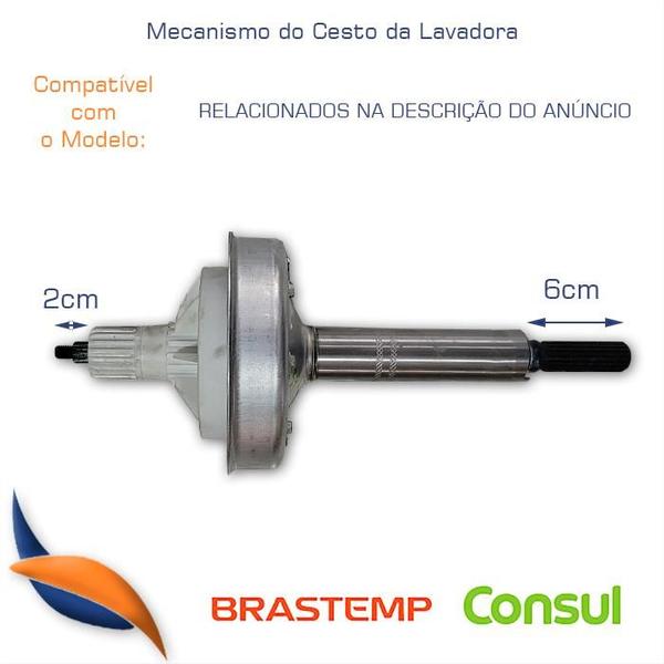 Mecanismo Cesto Lavadora Brastemp Consul 14kg W11299805 Imagem de Mecanismo Cesto Lavadora Brastemp Consul 14kg W11299805