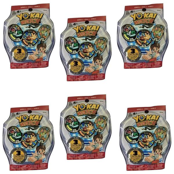 Imagem de Medalhas Yo-Kai Series 2 - 18 aleatórias em 6 sacos