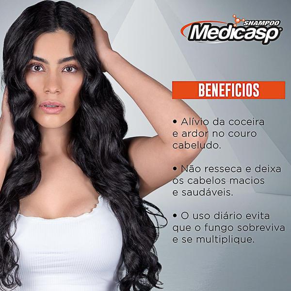 Imagem de Medicasp Shampoo Anticaspa 130ml