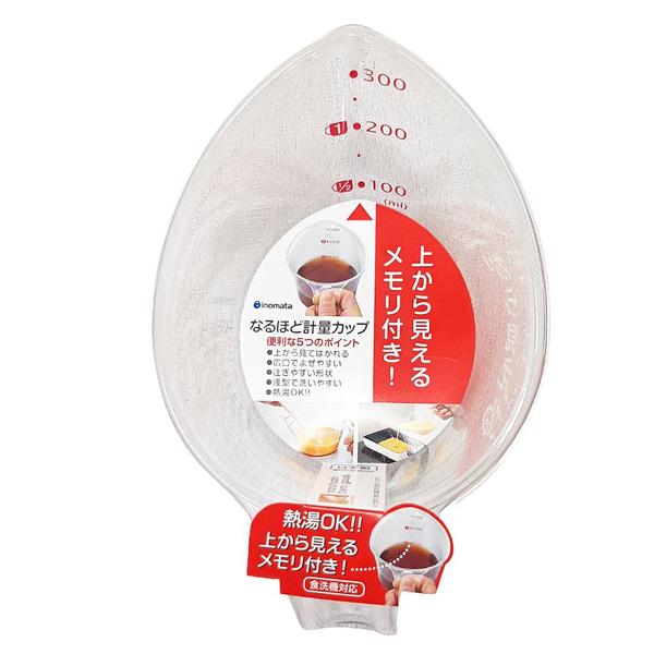 Imagem de Medidor 300 Ml Arroz Feijão Macarrão Plástico Inomata Japão