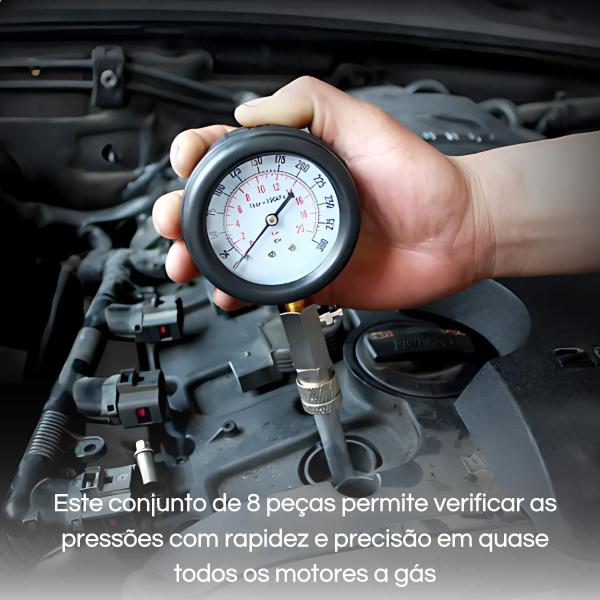 Imagem de Medidor De Compressão De Cilindro Motor Carros Motos Delta