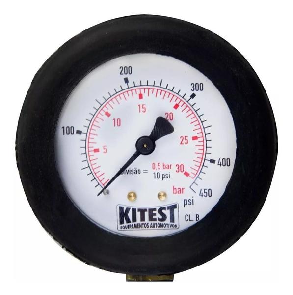 Imagem de Medidor de Compressão para Moto 4 Adaptadores - Kitest