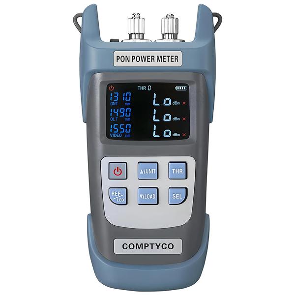 Imagem de Medidor de Potência Óptica Pon 1310/1490/1550nm - Comptyco AUA-330A/U para FTTH/FTTX