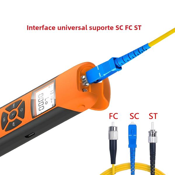 Imagem de Medidor de Potência Óptica Recarregável G10 FTTH - Alta Precisão