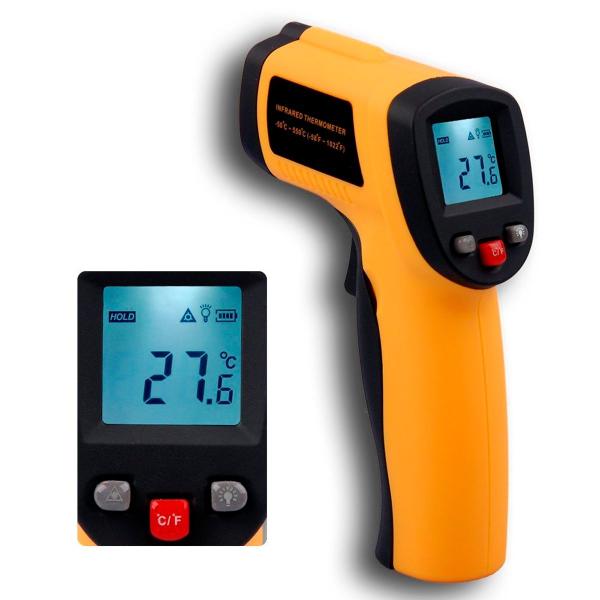 Medidor De Temperatura Corporal Infravermelho Digital Alta Precisão - BELLATOR Imagem de Medidor De Temperatura Corporal Infravermelho Digital Alta Precisão