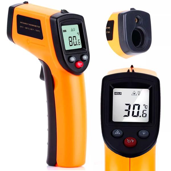 Medidor De Temperatura Infravermelho Alta Precisão Para Culinária - BELLATOR Imagem de Medidor De Temperatura Infravermelho Alta Precisão Para Culinária