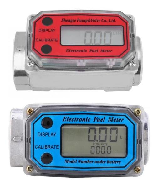 Imagem de Medidor Digital De Fluxo Vazão Água/diesel/arla 32/químicos