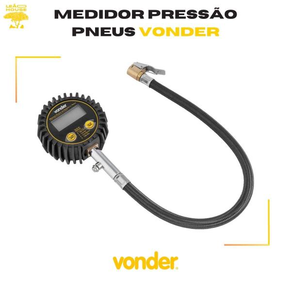 Imagem de Medidor Digital De Pressão Para Pneus Cd 150 Vonder