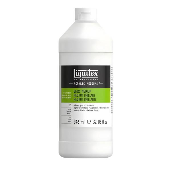 Imagem de Médium Acrílico e Verniz Brilhante Liquitex 946ml