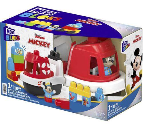 Imagem de Mega Bloks - Barco classico do Mickey - Disney Jogo Construcao - hpb50 MATTEL