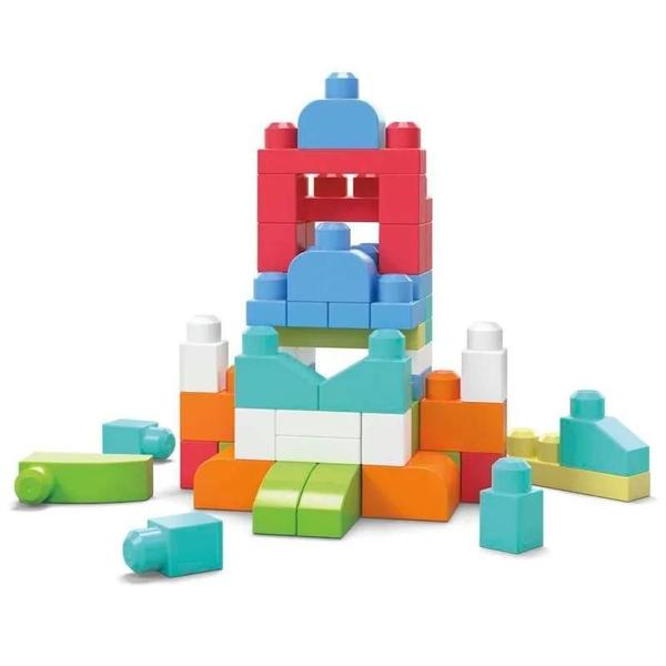 Imagem de Mega Bloks Bolsa De Construção 60 Peças Fisher-Price