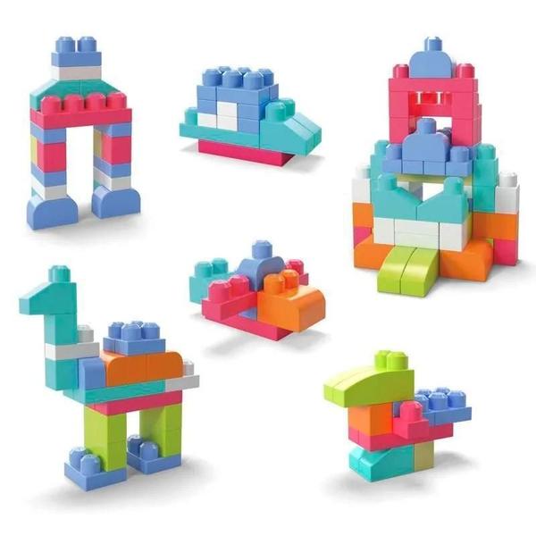 Imagem de Mega Bloks Bolsa De Construção 60 Peças Fisher-Price