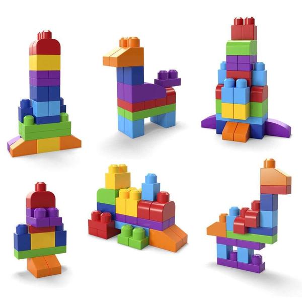 Imagem de Mega Bloks - First Builders - Sacola 60 Pecas Numeros - MATTEL