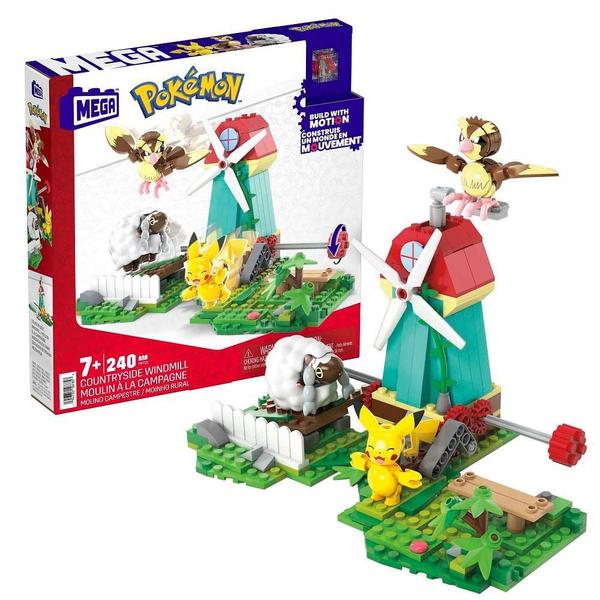 Imagem de Mega Bloks Pokémon Moinho Rural - Mattel