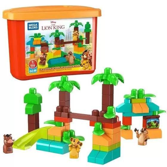 Imagem de Mega Bloks Rei Leao Aventuras De Simba