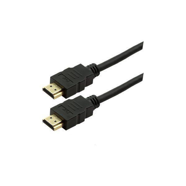 Imagem de Mega Cabo Hdmi 2.0 4K Hdr 19P 5M Pix Gold 5 M Preto 018-2225