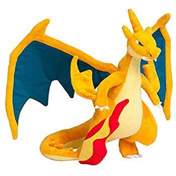 Imagem de Mega Charizard Pokémon Pelúcia 25cm Grande Pikachu Squirtle