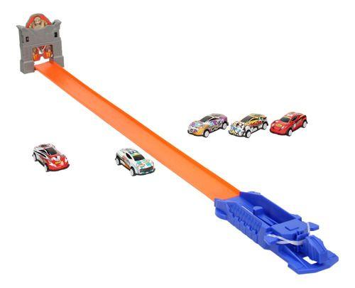 Imagem de Mega Combo Pista + Carrinhos Fricção Racing Estilo Hotwheels