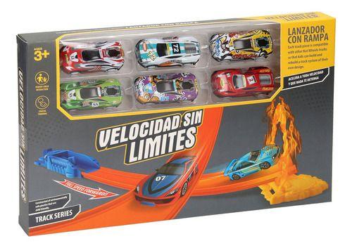 Imagem de Mega Combo Pista + Carrinhos Fricção Racing Estilo Hotwheels