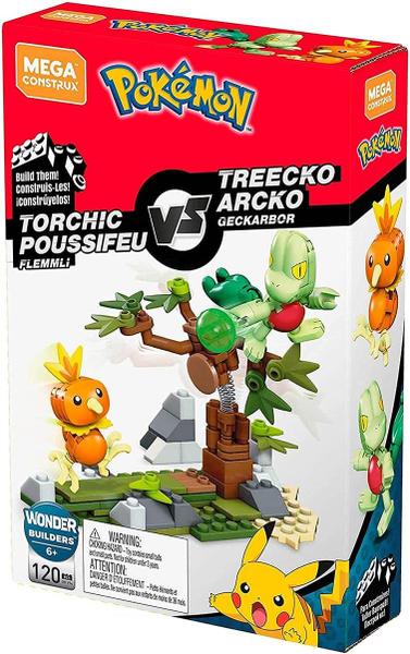 Mega Construx Pokémon Chikorita Vs. Treecko Imagem de Mega Construx Pokémon Chikorita Vs. Treecko