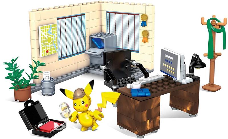 Imagem de Mega Construx Pokémon Detetive Pikachu Detetive Pikachu Escritório