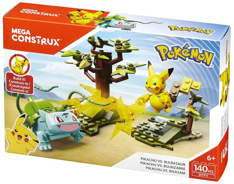 Imagem de Mega Construx Pokémon: Pikachu e Bulbasaur