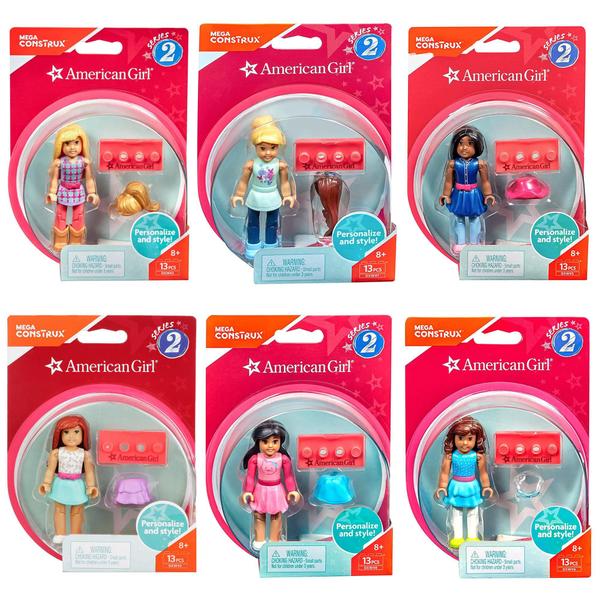 Imagem de Mega Construx Série 2 American Girl 6pk Set Mini Figuras