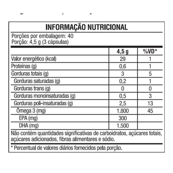 Imagem de Mega Dha 1000mg  Ultra concentração 120 cápsulas - Vitafor