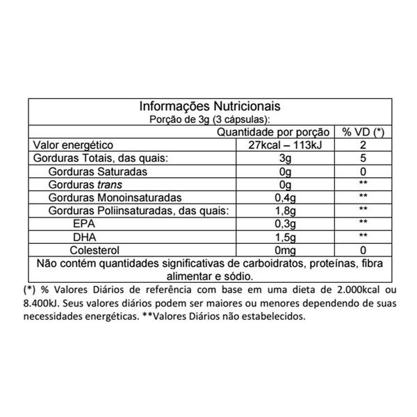 Imagem de Mega DHA  120 cápsulas - Vitafor