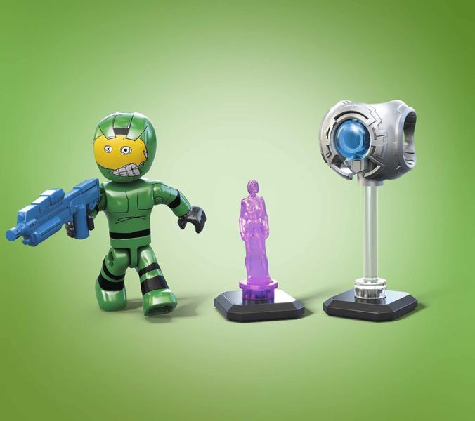 Imagem de MEGA Halo 20th Anniversary Character Pack Halo Infinite Construction Set, Construindo Brinquedos para Meninos Exclusivo da Amazon