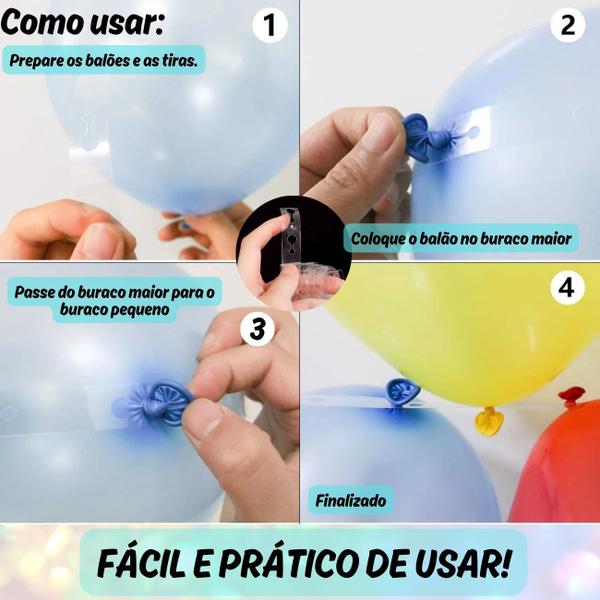 Mega Kit 79pcs, Balão Temático Unicórnio + 75 Balões Bexigas + Bomba Encher Balão + Tira Suporte Arco Desconstruído 5m - Balão Metalizado Imagem de Mega Kit 79pcs, Balão Temático Unicórnio + 75 Balões Bexigas + Bomba Encher Balão + Tira Suporte Arco Desconstruído 5m