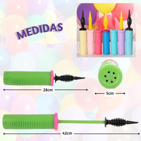 Mega Kit 79pcs, Balão Temático Unicórnio + 75 Balões Bexigas + Bomba Encher Balão + Tira Suporte Arco Desconstruído 5m - Balão Metalizado Imagem de Mega Kit 79pcs, Balão Temático Unicórnio + 75 Balões Bexigas + Bomba Encher Balão + Tira Suporte Arco Desconstruído 5m