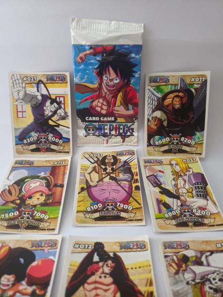 Imagem de MEGA KIT ANIMES - 200 Cards Misturados (50 pacotes) Naruto, Dragon Ball, Yu-Gi-Oh, Digimon, One Piece