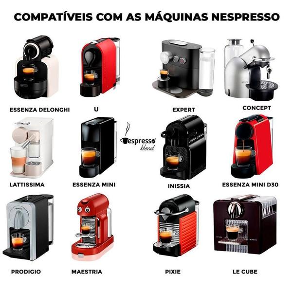Mega Kit Espresso Blend Cápsulas Café Compatíveis Nespresso Imagem de Mega Kit Espresso Blend Cápsulas Café Compatíveis Nespresso
