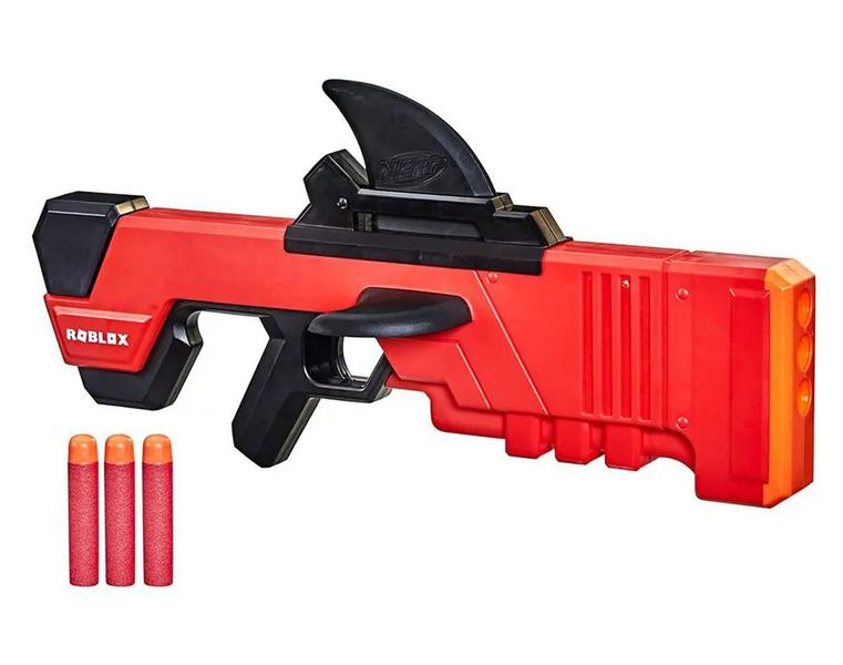 Imagem de Mega Lançador Nerf Roblox MM2 Shark Seeker Hasbro - F2489