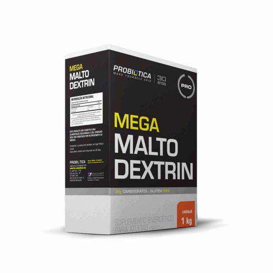 Imagem de Mega Malto Dextrin (1kg) - Sabor: Laranja