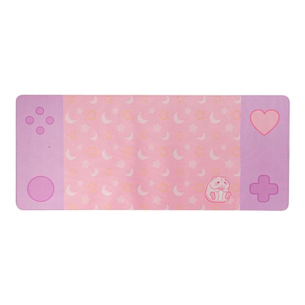 Imagem de Mega mouse pad com almofada de pulso - gamer girl