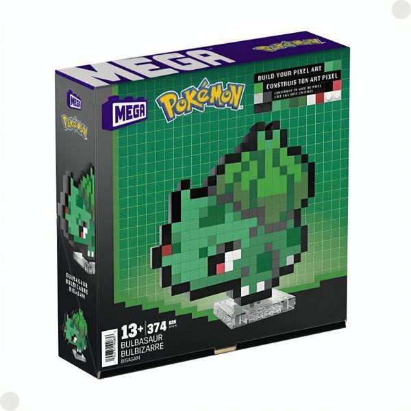 Imagem de Méga Pokémon Jogo De Construção Bulbasaur Pixel Hth75 Mattel