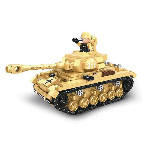 Imagem de Mega Tanque De Guerra 9 em 1 Aliança Justiça e Paz 564 Peças Xalingo - Compatível Lego +6 Anos