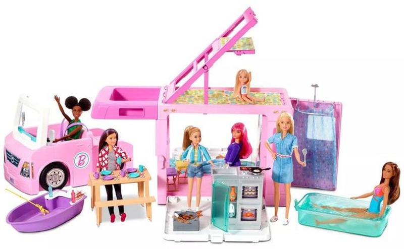 Imagem de Mega Trailer dos Sonhos Barbie Mattel - com Acessórios (4988)