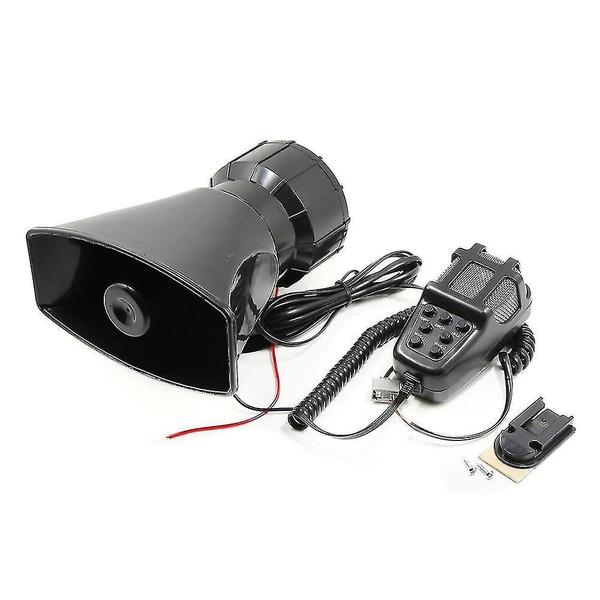 Megafone de carro, buzina de alarme de 5 tons, 12v 110db, al - Wokex Imagem de Megafone de carro, buzina de alarme de 5 tons, 12v 110db, al