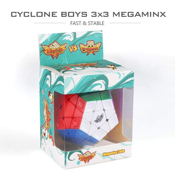 Imagem de Megaminx Puzzle D-fantix Cyclone Boys 3x3 sem adesivo