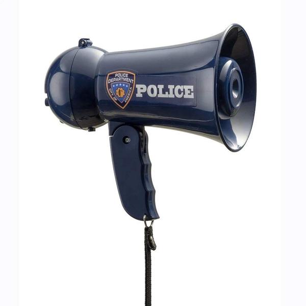 Imagem de Megaphone Dress Up America Police Officer Blue Kids