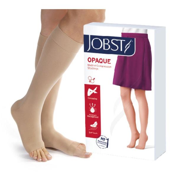 Imagem de Meia 3/4 Jobst Opaque  Compressão 15-20 mmHg - Natural