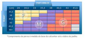 Imagem de Meia 3/4 Masculina Média Compressão 1802 - Cores Sortidas