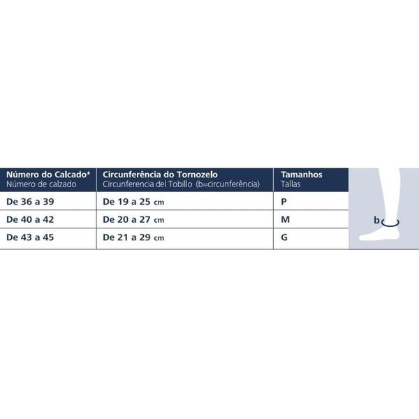 Imagem de Meia 3/4 Panturrilha Urban 193B 15-20 MMHG Sigvaris Bege