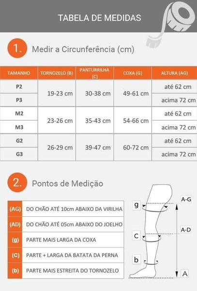 Imagem de Meia 7/8 comfortline 20-30 g curta pé aberto bege - venosan